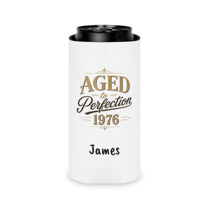 Aged to Perfection 1976 Can Cooler | Personalized Name