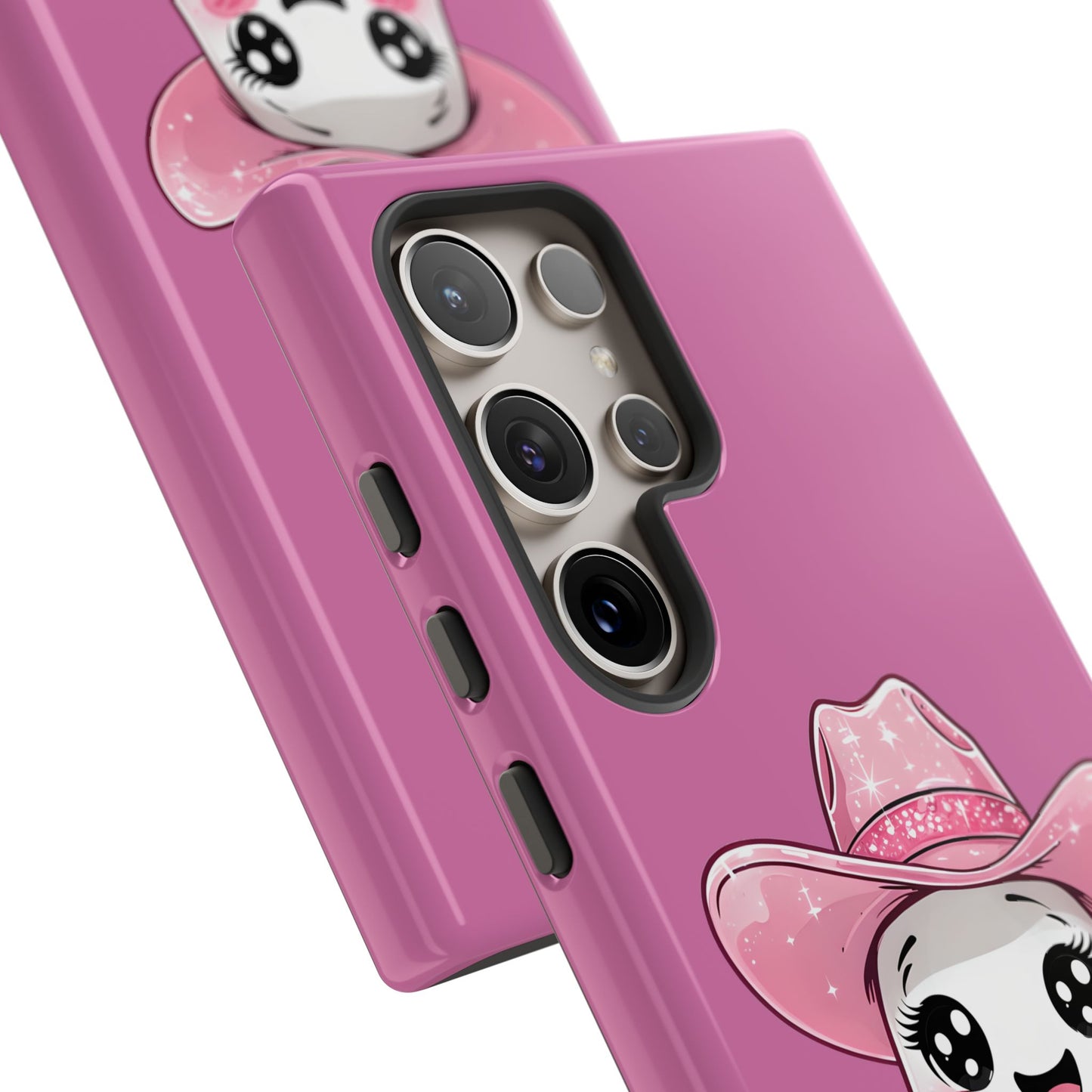 Cute Ghost Phone Case - Fun, Whimsical, Kawaii, Halloween, Gift Idea, Pink Ghost Design