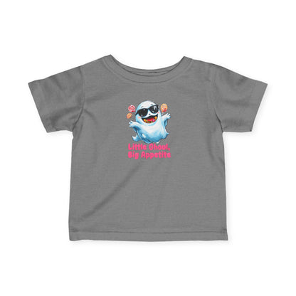 Adorable Halloween Infant T-Shirt, Little Ghoul Big Appetite Tee, Baby Halloween Costume, Cute Toddler Shirt, Spooky Fun Apparel, [...]