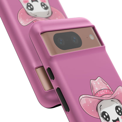 Cute Ghost Phone Case - Fun, Whimsical, Kawaii, Halloween, Gift Idea, Pink Ghost Design