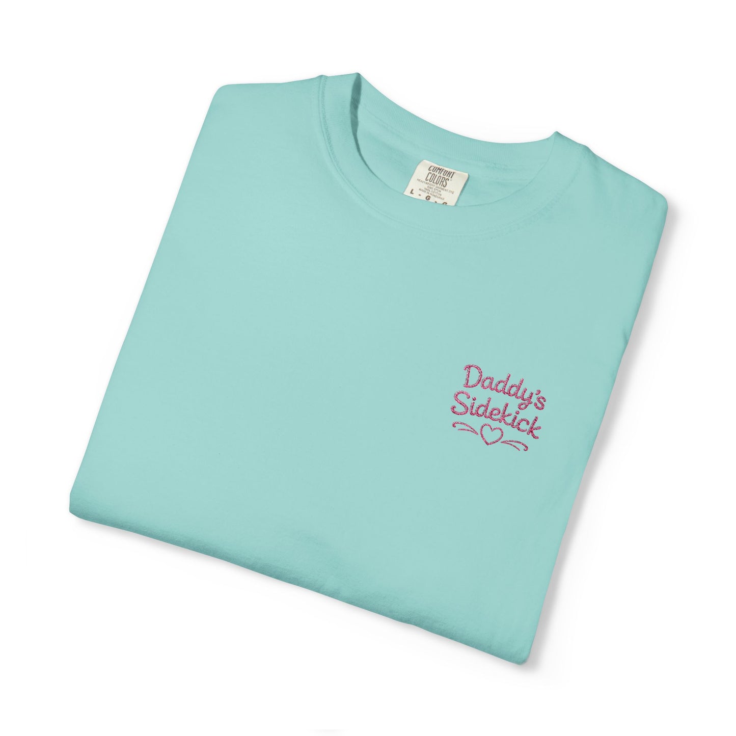 Daddy's Sidekick Embroidered T-Shirt | Daddy Sidekick Tee