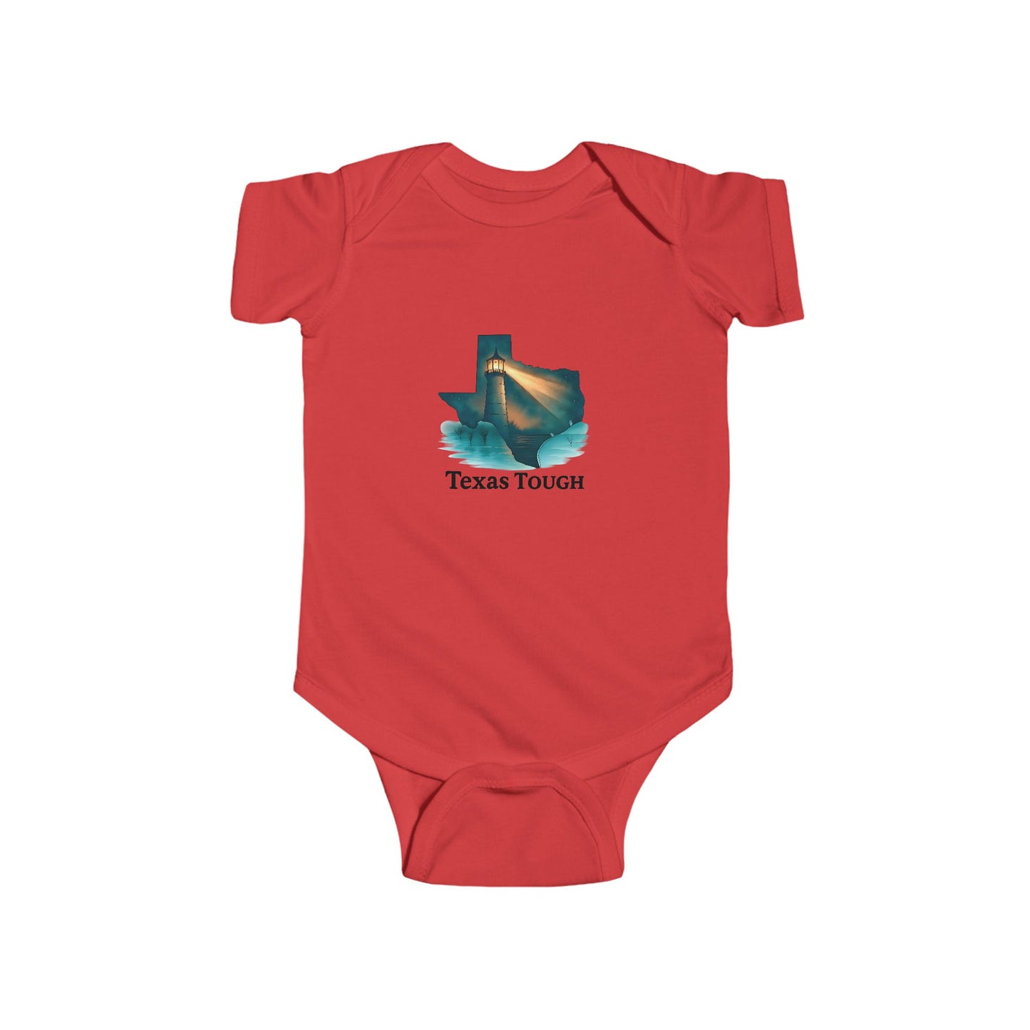 Texas Tough Infant Bodysuit - Cute Baby Clothes, Newborn Gift, Texas Pride, Baby Shower Present, Toddler Apparel