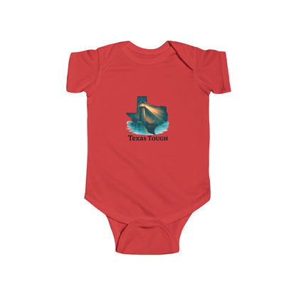 Texas Tough Infant Bodysuit - Cute Baby Clothes, Newborn Gift, Texas Pride, Baby Shower Present, Toddler Apparel