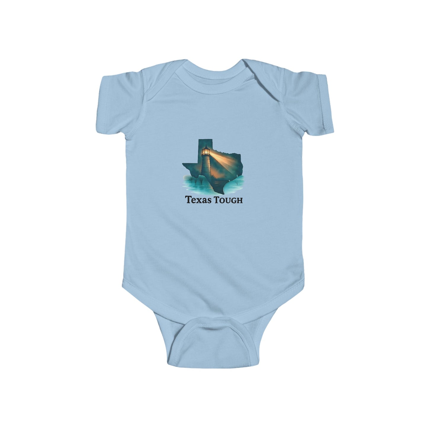 Texas Tough Infant Bodysuit - Cute Baby Clothes, Newborn Gift, Texas Pride, Baby Shower Present, Toddler Apparel