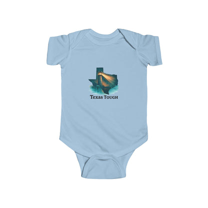 Texas Tough Infant Bodysuit - Cute Baby Clothes, Newborn Gift, Texas Pride, Baby Shower Present, Toddler Apparel