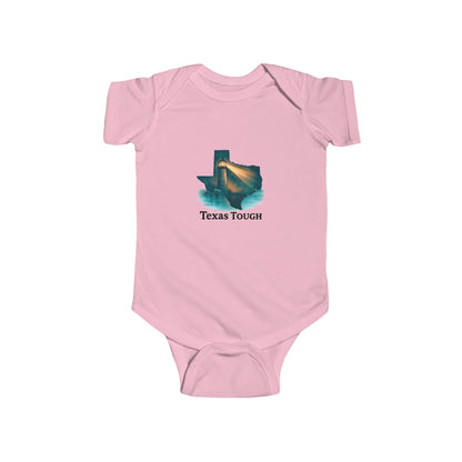 Texas Tough Infant Bodysuit - Cute Baby Clothes, Newborn Gift, Texas Pride, Baby Shower Present, Toddler Apparel