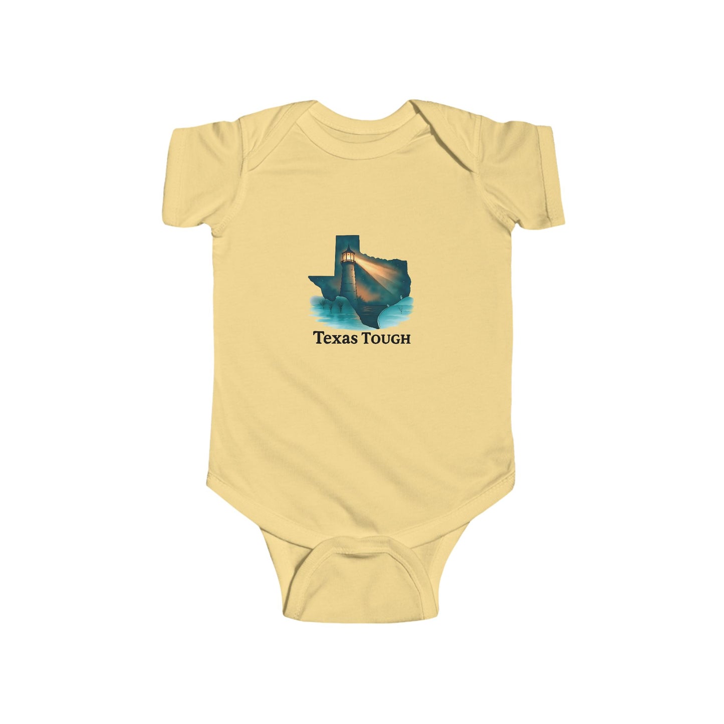 Texas Tough Infant Bodysuit - Cute Baby Clothes, Newborn Gift, Texas Pride, Baby Shower Present, Toddler Apparel