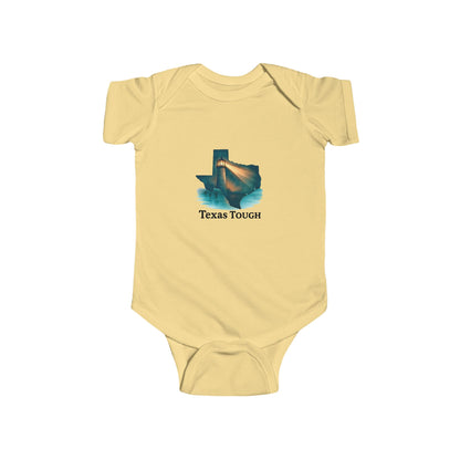 Texas Tough Infant Bodysuit - Cute Baby Clothes, Newborn Gift, Texas Pride, Baby Shower Present, Toddler Apparel