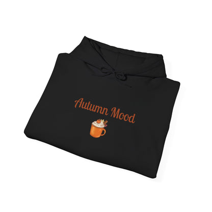 Autumn Mood Sweatshirt, Fall Vibes Hoodie, Cozy Hooded Jumper, Seasonal Pullover, Warm Sweater, Thanksgiving Gift