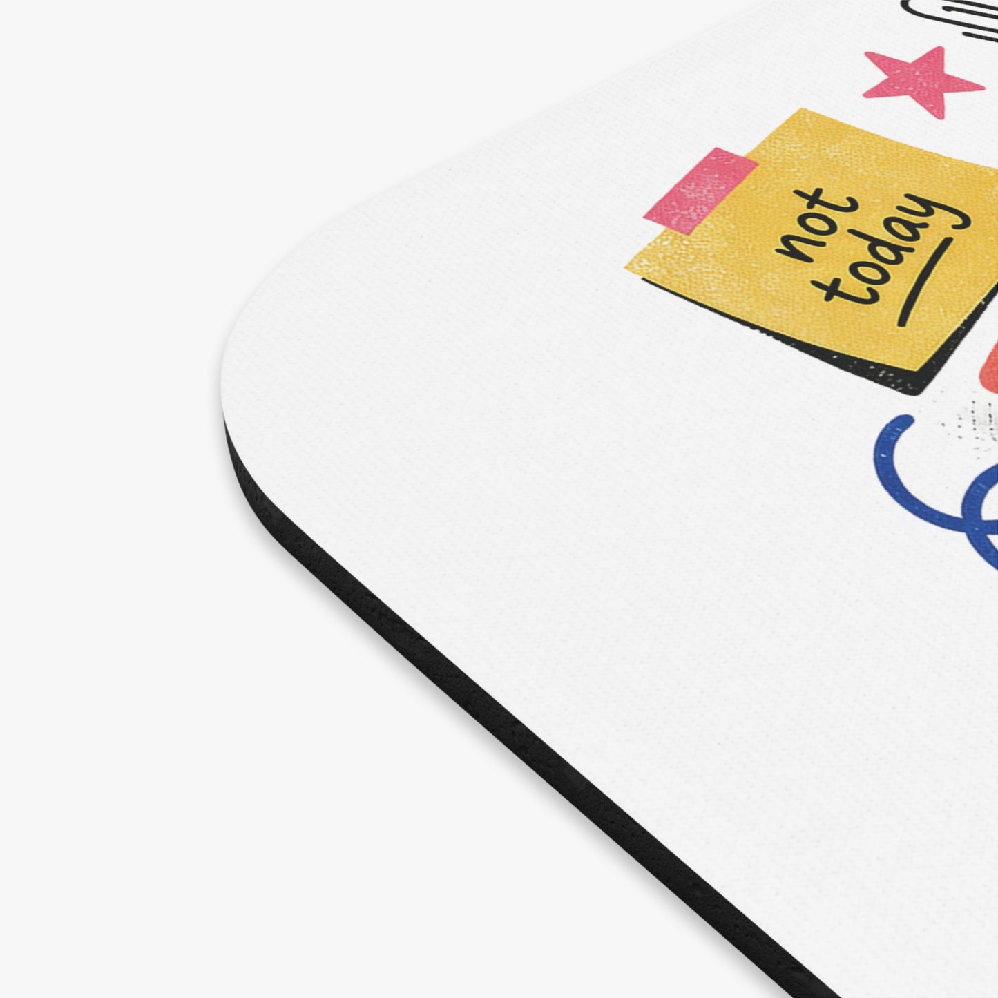 Mentally Out of Office Mouse Pad | Mental Health, Cute Desk Accessory
