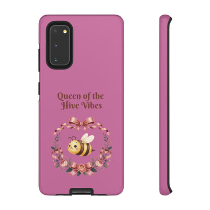 Queen of the Hive Bee Phone Case | Cute Floral Bee iPhone Case