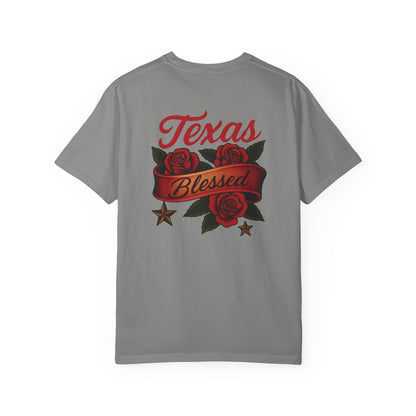 Texas Blessed Unisex Garment-Dyed T-shirt | Casual Tee for Everyday Wear, Perfect Gift for Texas Lovers, Birthday, and Celebrations, [...]