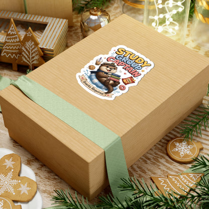 Study Group Captain Sticker | Otter with Snacks Kiss-Cut Sticker