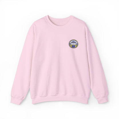 Unbothered Energy embroidered sweatshirt | Funny Slogan Crewneck