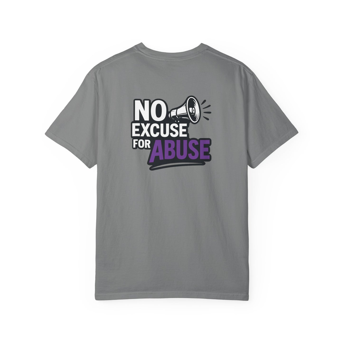 Empowering Unisex T-Shirt: "No Excuse for Abuse" - Casual Wear, Gift for Activists, Awareness Apparel, Comfort Tee
