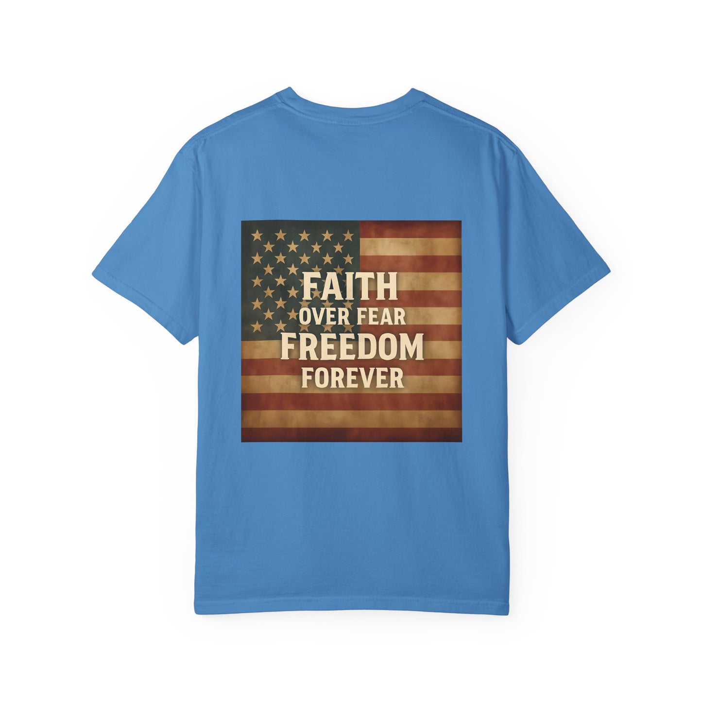 Faith Family Freedom Unisex T-shirt, Christian Tee, Faith Over Fear Shirt, Religious Apparel, Inspirational Clothing