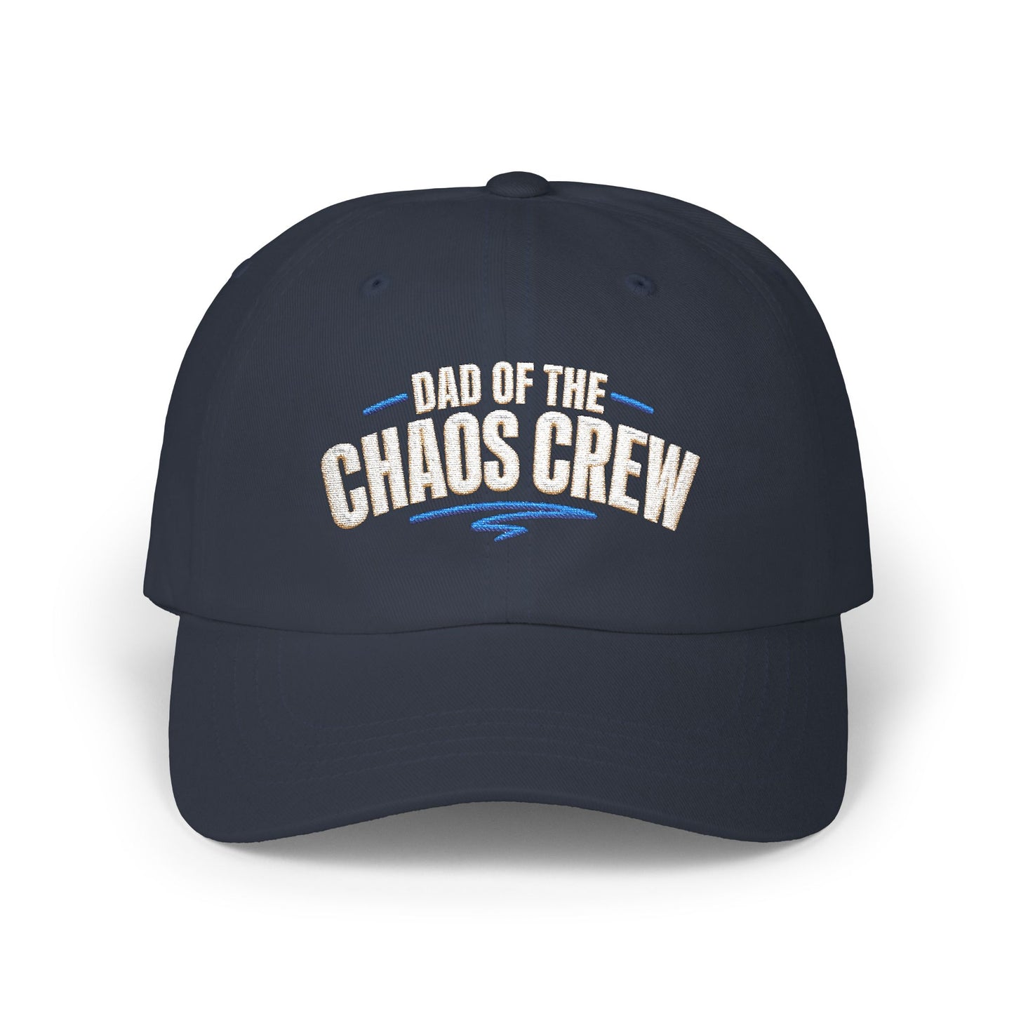 Dad of the Chaos Crew Classic Dad Cap | Embroidered Baseball Hat