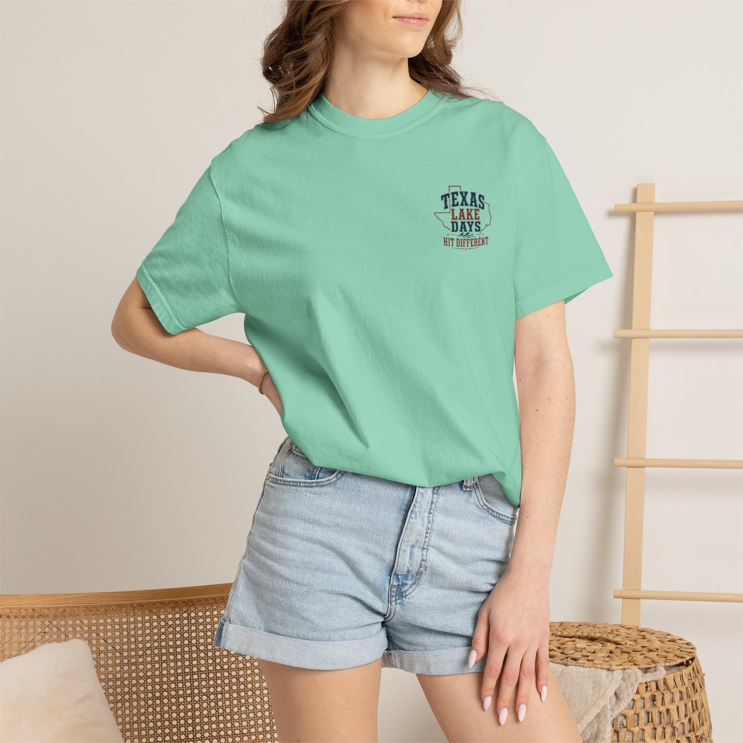 Texas Lake Days Hit Different T-shirt | State Outline Lake Life