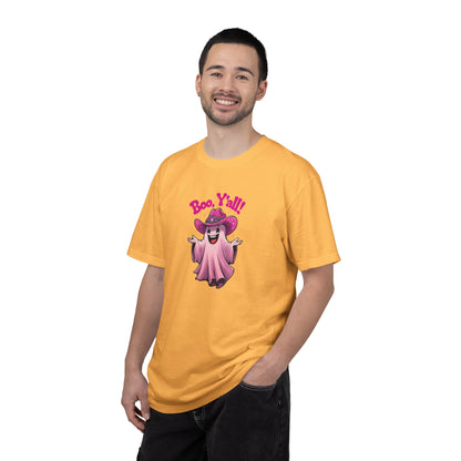 Boo Y'all Ghost T-Shirt, Fun Halloween Tee, Unisex Shirt, Cute Ghost Apparel, Spooky Season Outfit