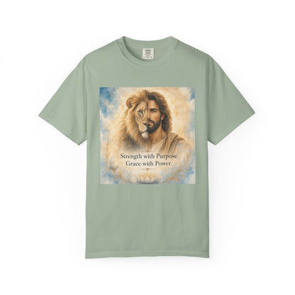 Jesus Lion of Judah Strength With Purpose T-shirt