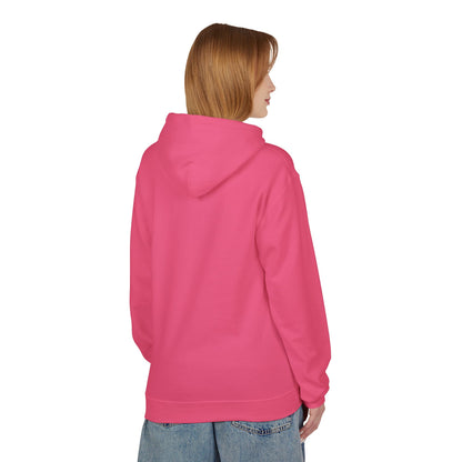 Professionally Freezing Hoodie | Handwritten Text, Snowflake Accent