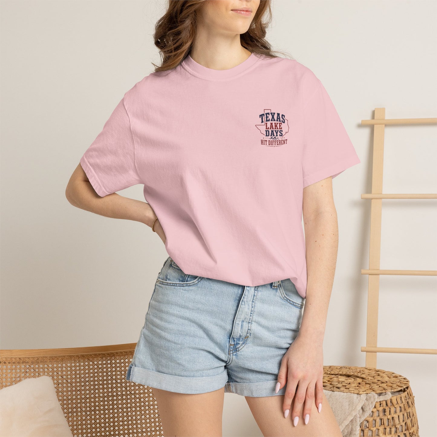 Texas Lake Days Hit Different T-shirt | State Outline Lake Life