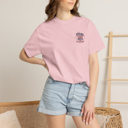 Texas Lake Days Hit Different T-shirt | State Outline Lake Life