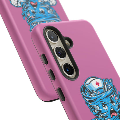 Chaos Coordinator Phone Case, Fun Nurse Gift, Tough Cases for Healthcare Heroes, Unique Cell Phone Cover, Funny Medical Humor/ Pink