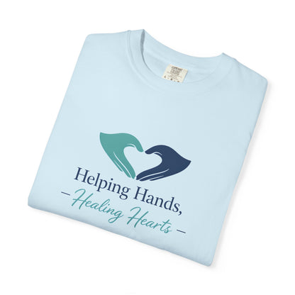 Helping Hands Healing Hearts Occupational Therapist T-shirt | OT Appreciation