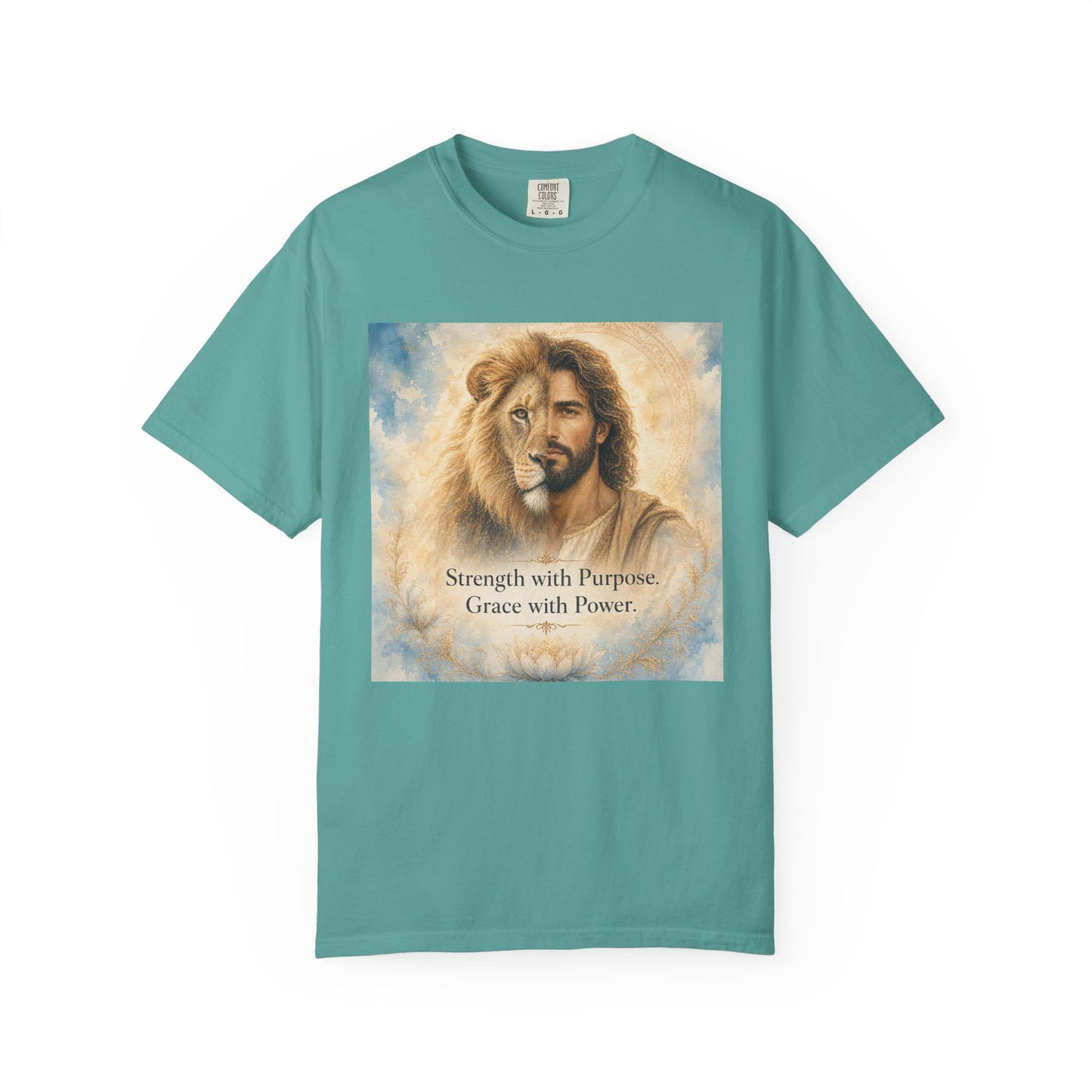 Jesus Lion of Judah Strength With Purpose T-shirt