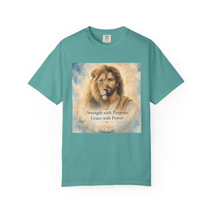 Jesus Lion of Judah Strength With Purpose T-shirt
