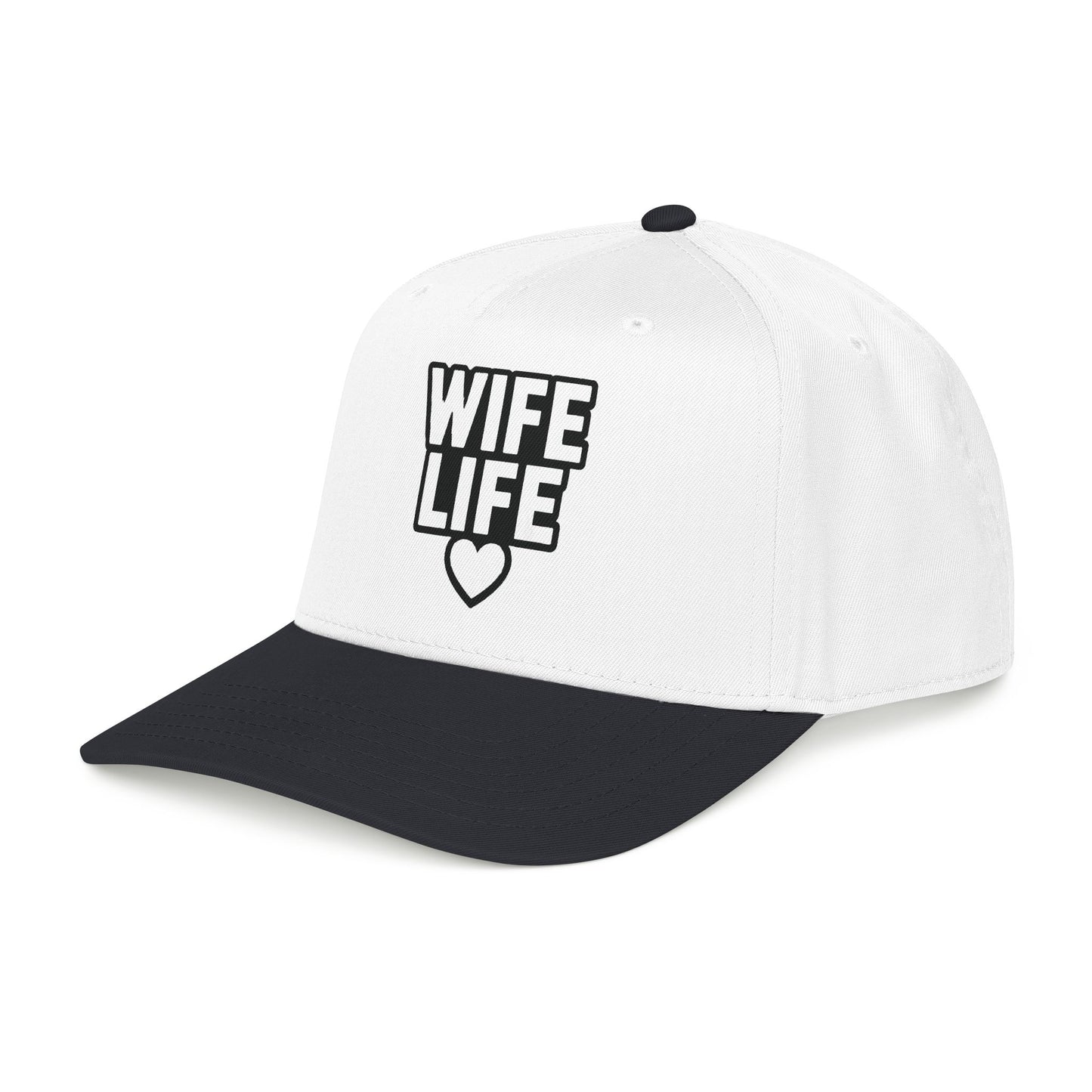 Wife Life Mid Profile Baseball Cap | Wife Life Baseball Hat