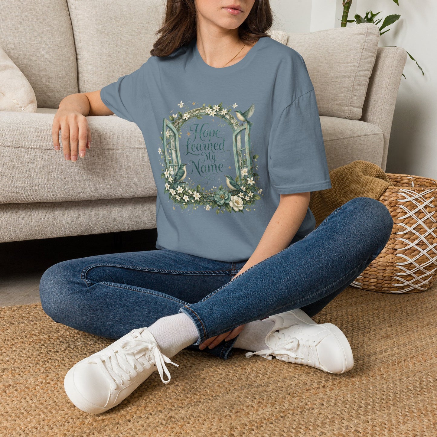 Hope Learned My Name T-Shirt | Abuse Survivor Inspiration