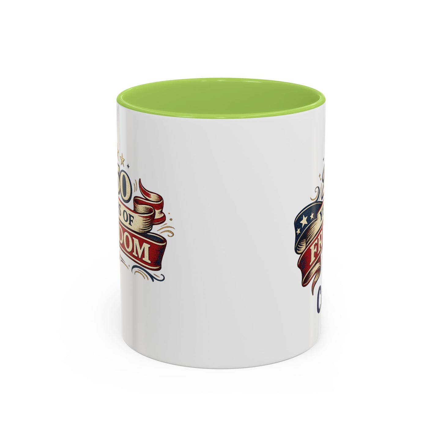 250 Years of Freedom Coffee Mug | Personalized Name - America 250th Anniversary, Semiquincentennial, Patriotic Gift, Heritage Celebration