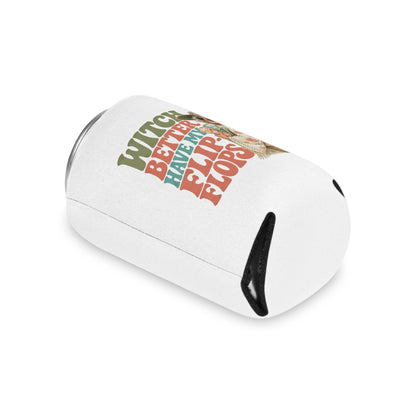 Witch Better Have My Flip Flops Can Cooler | Halloween Witch Beach Tote Art