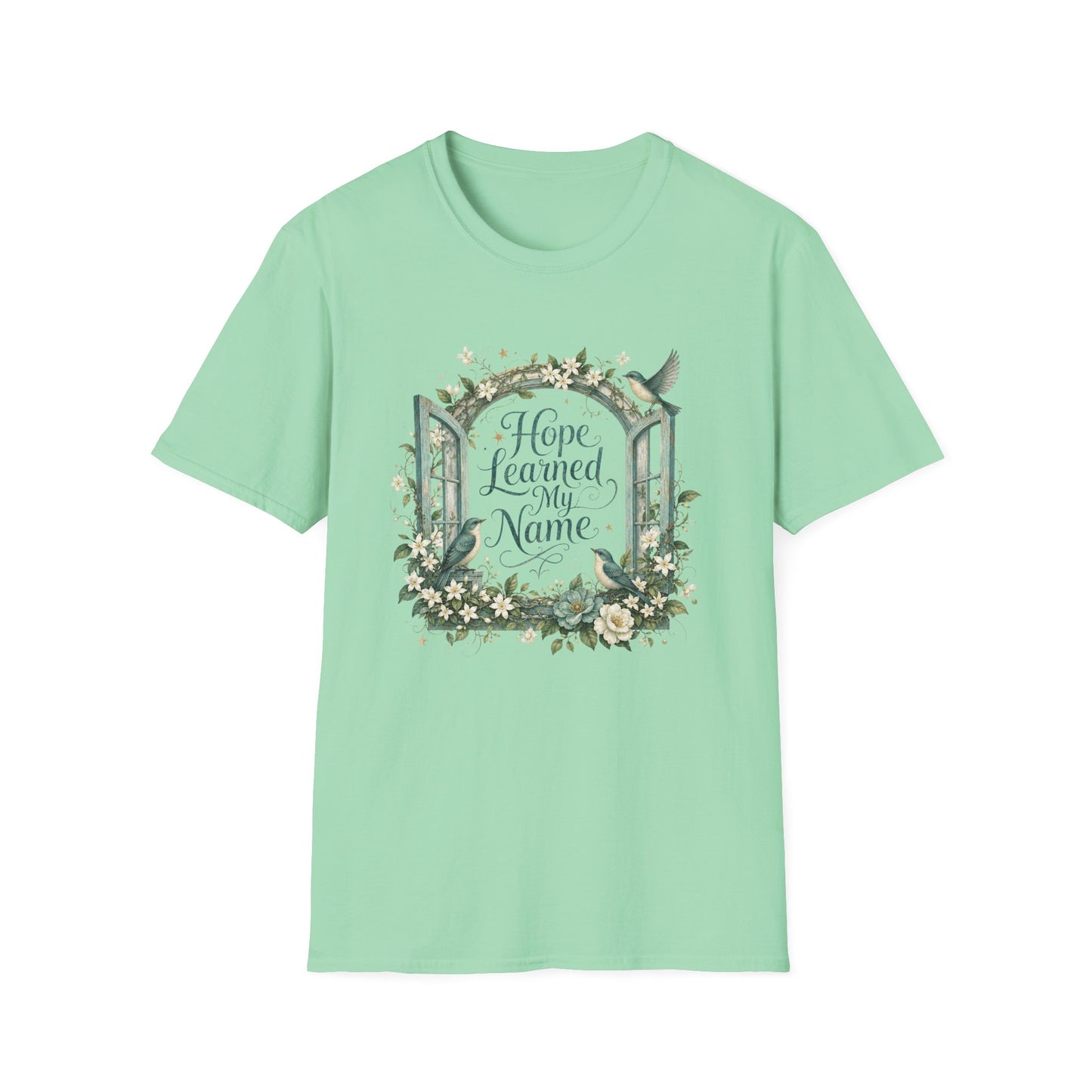 Hope Learned My Name T-Shirt | Abuse Survivor Inspiration