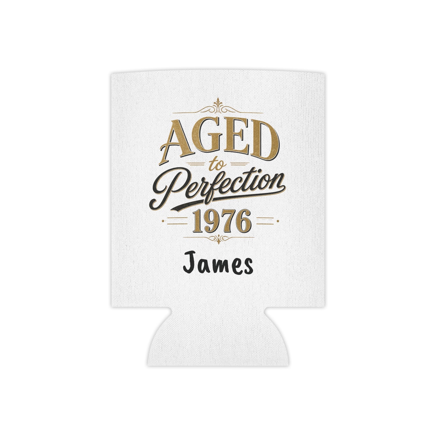 Aged to Perfection 1976 Can Cooler | Personalized Name