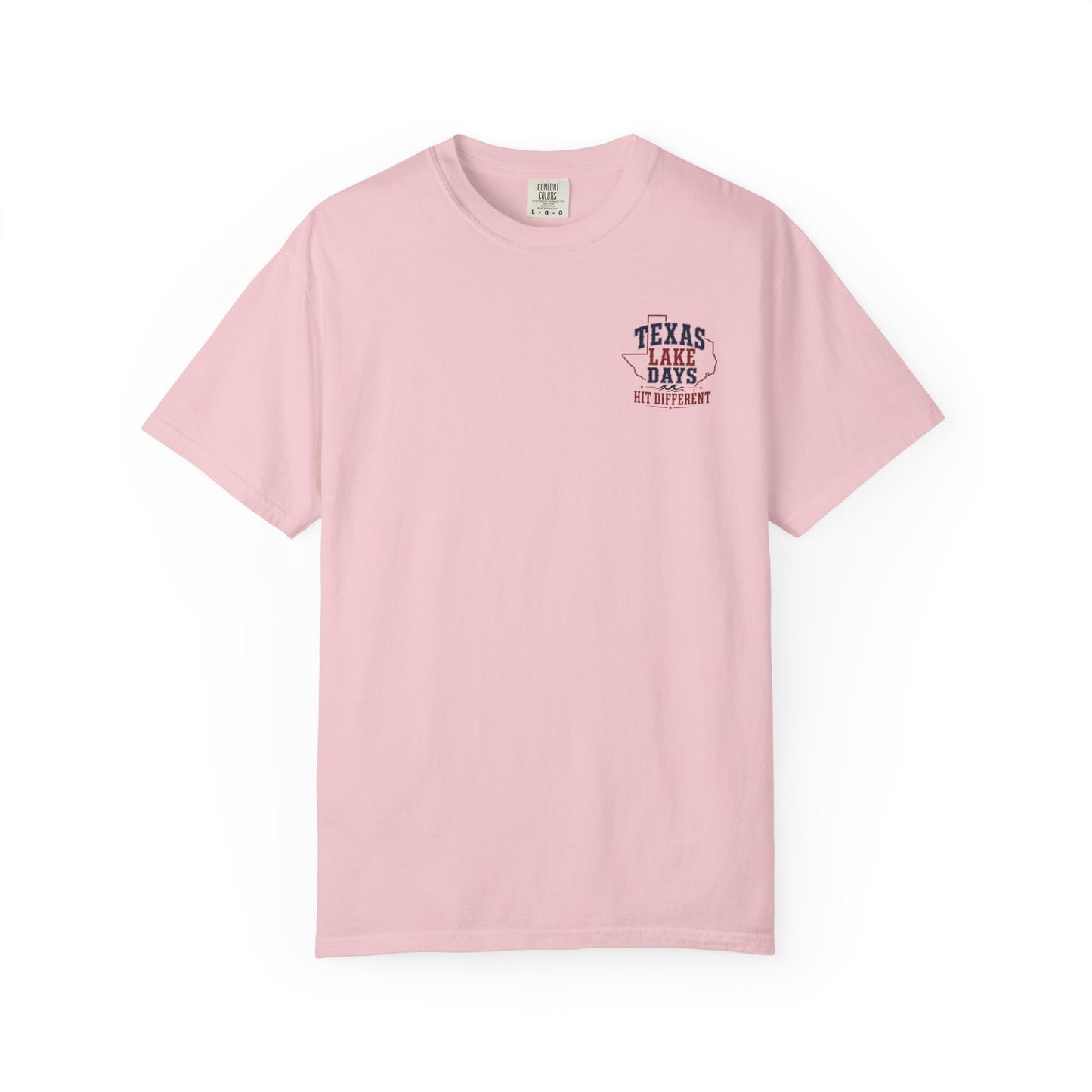 Texas Lake Days Hit Different T-shirt | State Outline Lake Life