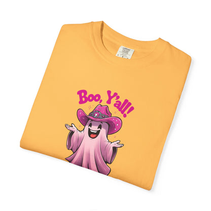 Boo Y'all Ghost T-Shirt, Fun Halloween Tee, Unisex Shirt, Cute Ghost Apparel, Spooky Season Outfit