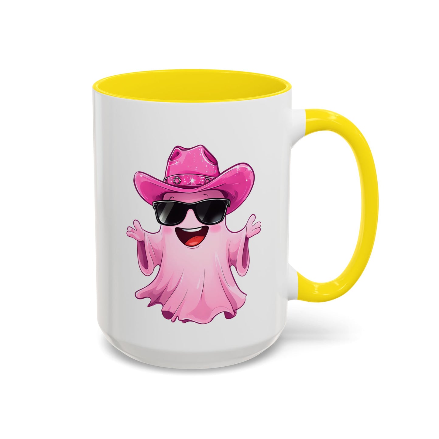 Playful Ghost Coffee Mug - Fun Halloween Drinkware, Cute Gift for Ghost Lovers, Perfect for Fall, Coffee Lovers, Halloween Decor