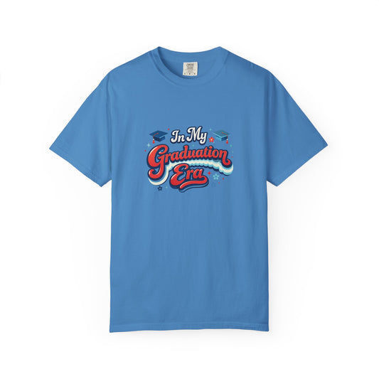 In My Graduation Era T-Shirt | Graduation Caps Retro Script
