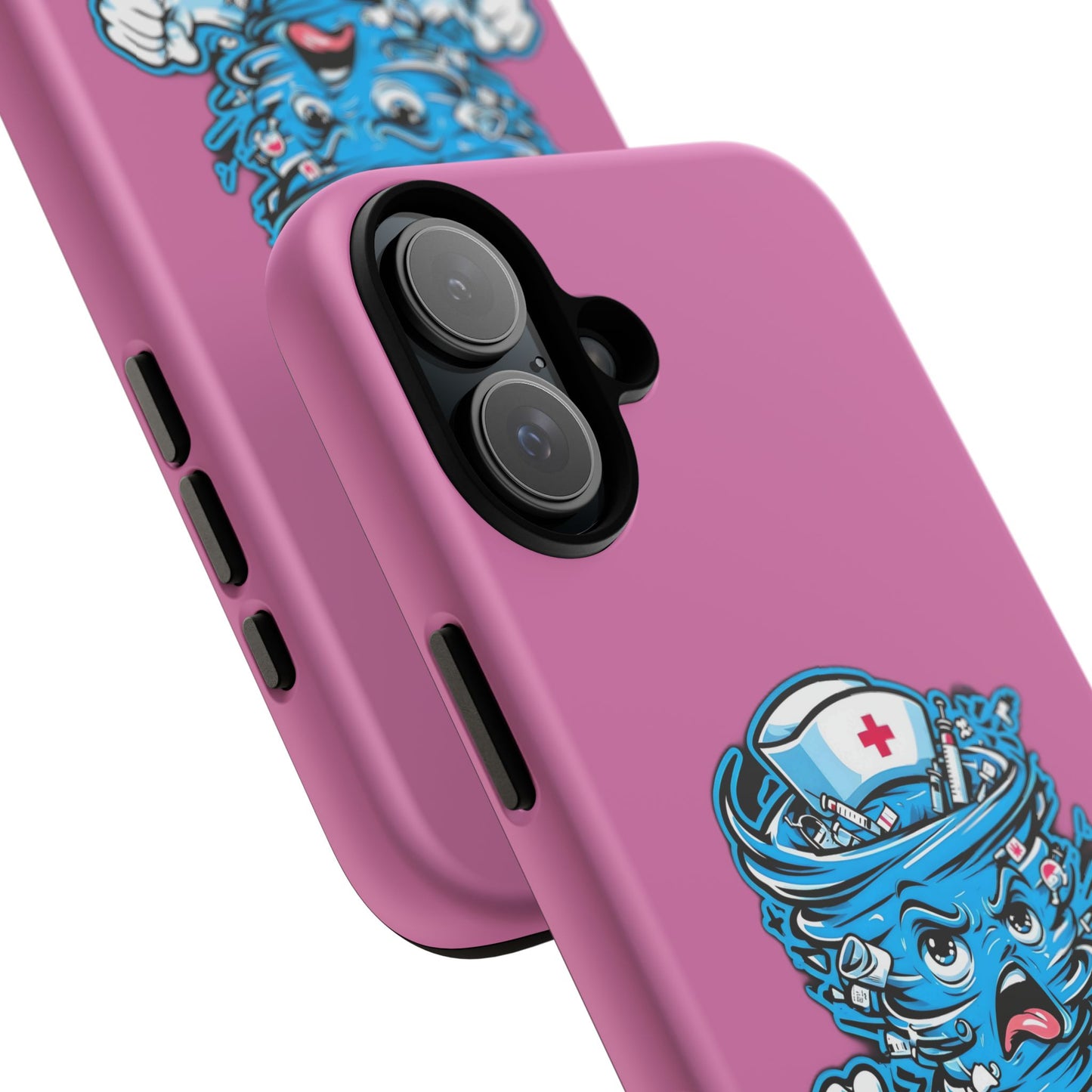 Chaos Coordinator Phone Case, Fun Nurse Gift, Tough Cases for Healthcare Heroes, Unique Cell Phone Cover, Funny Medical Humor/ Pink