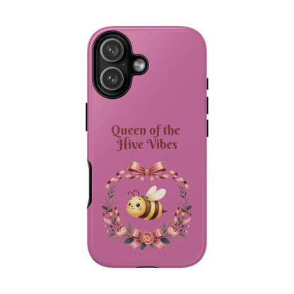 Queen of the Hive Bee Phone Case | Cute Floral Bee iPhone Case
