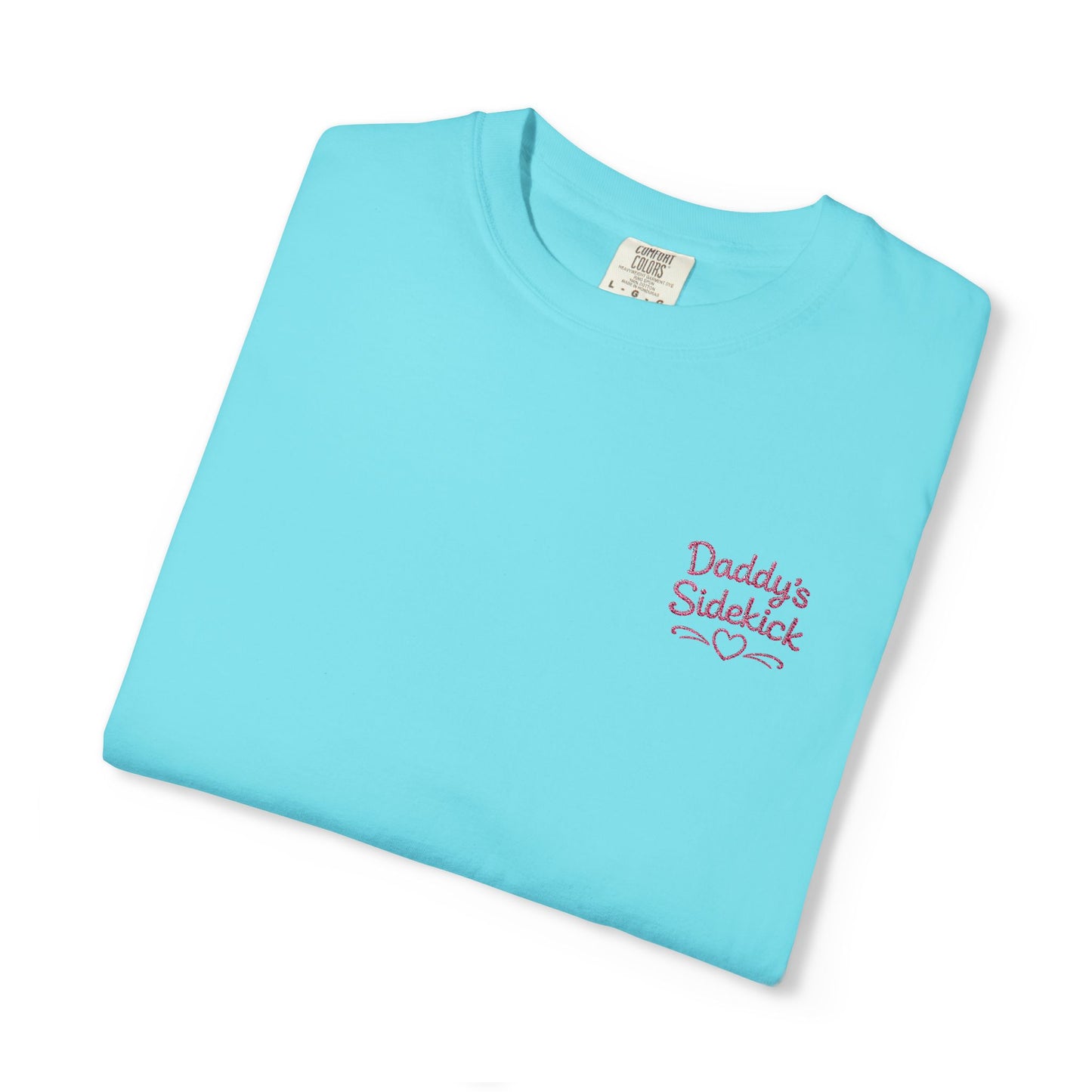 Daddy's Sidekick Embroidered T-Shirt | Daddy Sidekick Tee