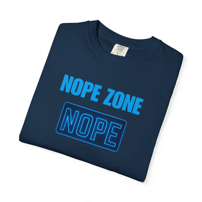 Nope Zone Humor Gen X T-shirt, Unisex Tee, Vintage Graphic Tee, Funny Shirt, Sarcastic Tee, Retro Gift