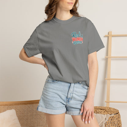 Reel Women Weekend T-shirt | Fishing Hook Typography Tee