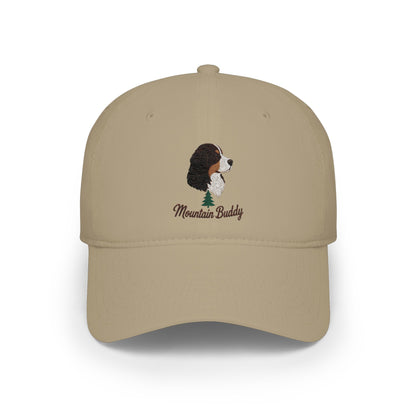 Bernese Mountain Dog Embroidered Cap | Low Profile Baseball Cap