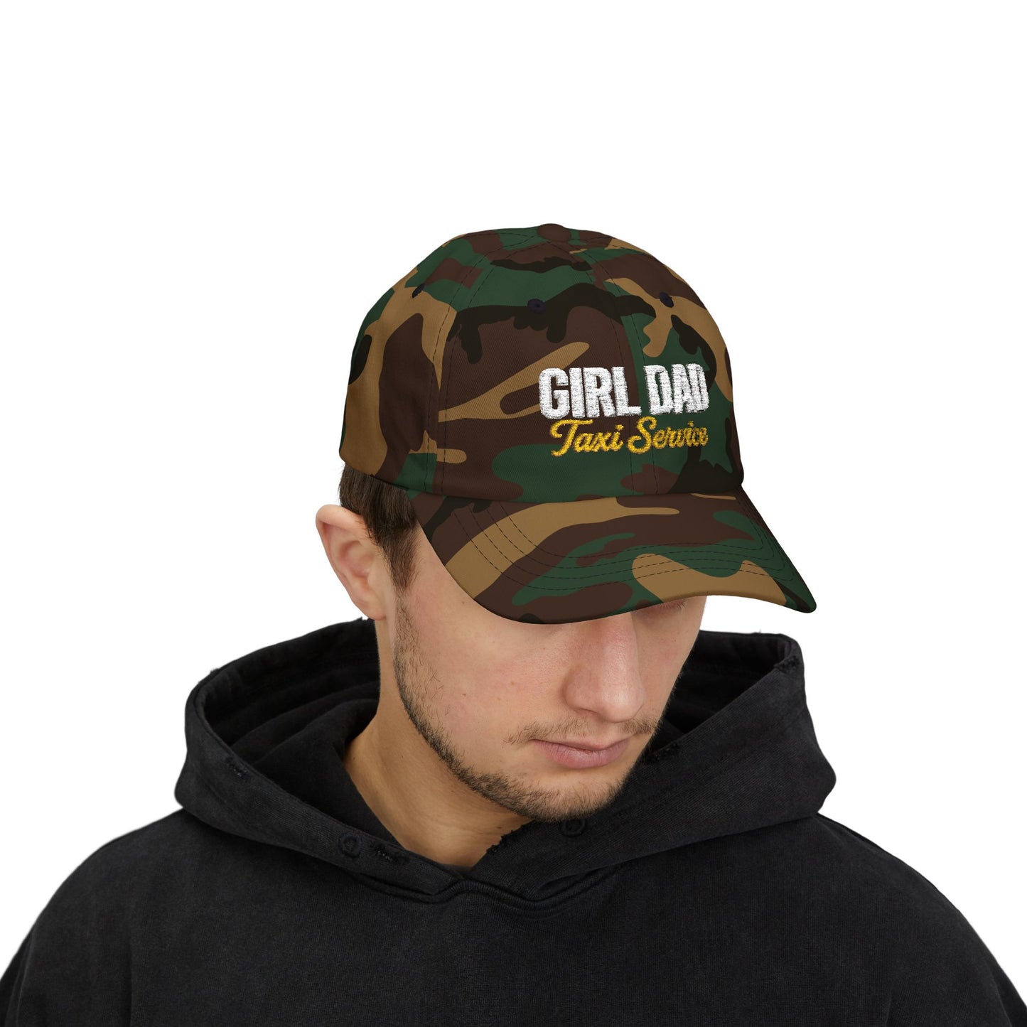 Girl Dad Taxi Service Cap | Embroidered Dad Hat