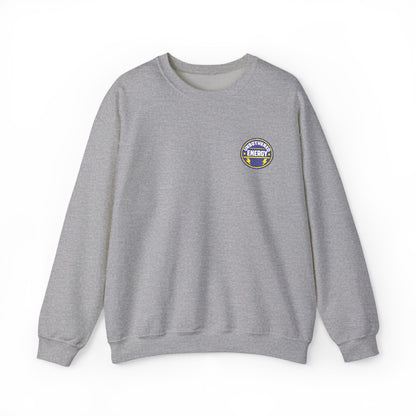Unbothered Energy embroidered sweatshirt | Funny Slogan Crewneck