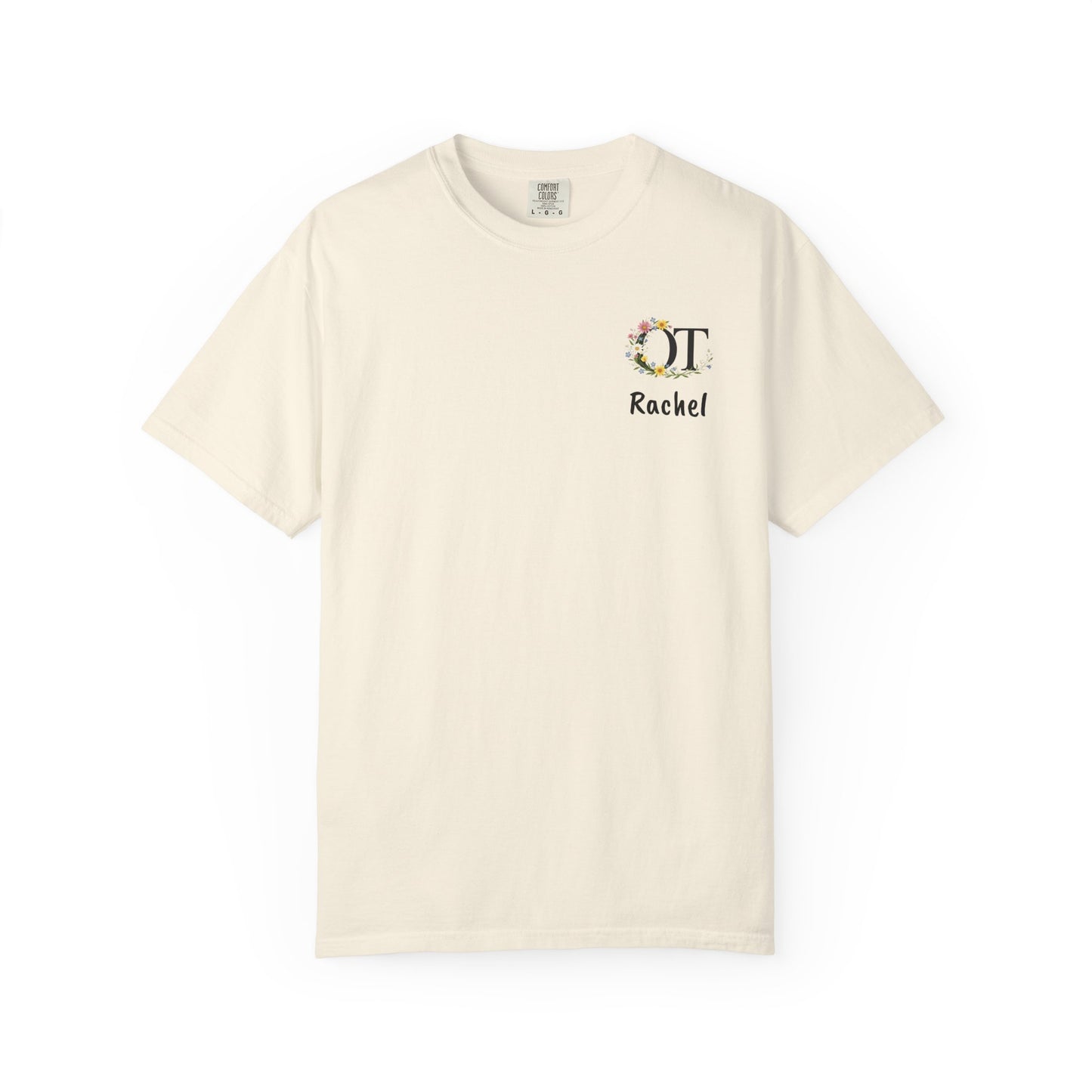 Occupational Therapist Monogram T-shirt | Personalized OT Monogram